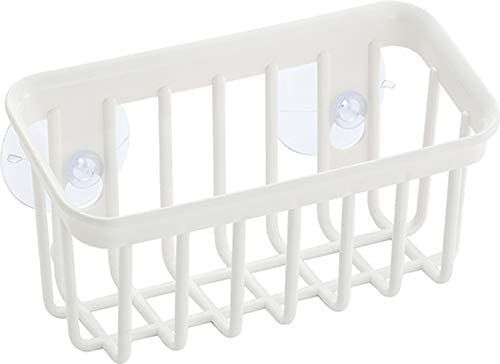 【SS期間中10%OFF】リス 縦型スポンジラック ホルダー ホワイト W17.6×D9×H9cm H&H