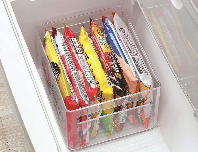 スキット 野菜室・冷凍室 トレー 収納 HB-5559 パール金属 冷凍庫 整理 トレイ