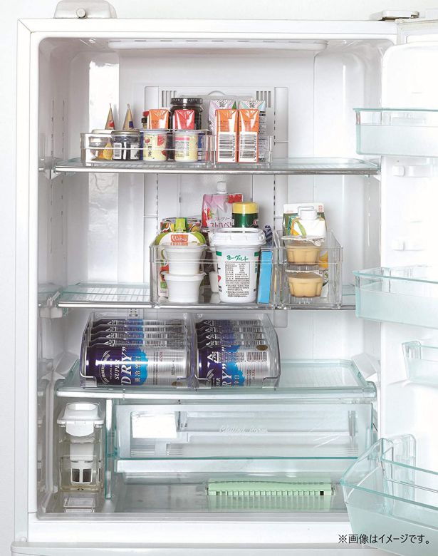 スキット 冷蔵室 トレー 浅型 収納 スリム 日本製 HB-5564 パール金属 冷蔵庫 整理 トレイ
