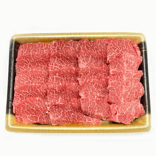 森畜産　山形牛上赤身カルビ　400g　冷凍便　【BBQ・焼肉に】