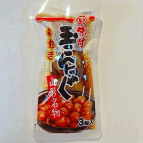 まるい食品　味付き玉こんにゃく　串付き　3個入り