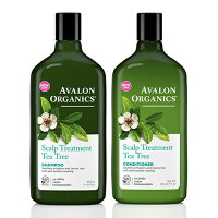 【AVALON ORGANICS】【シャンプー】【コンディショナー】【ティーツリー】【セット】 セット ヘアケア 頭皮 ノンシリコン エイジングケア アロエ アロマ ホホバ オーガニック 保湿 おしゃれ 無添加 ティーツリー 乾燥 シアバター オリーブ オレンジ