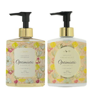 【Optimistic ORGANICS】【ヘアケア】【ギフトセット】オプティミスティック オーガニック シャンプー トリートメント セット ギフトセット 日本 プレゼント ギフト おしゃれ 人気 可愛い 大人 女性 ボディケアセット クリスマス クリスマスプレゼント