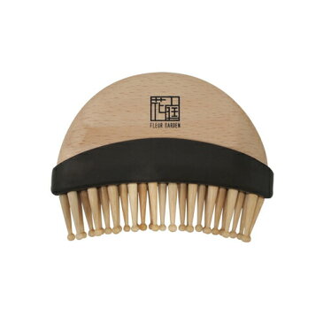 【Fleur Garden】【ホームスパ】【ヘア&フェイシャルリンパコーム】頭皮 マッサージ器 頭皮マッサージブラシ 天然竹 ヘッドマッサージ 頭皮マッサージ 頭 頭皮ケア マッサージ オーガニック こり 解消 グッズ 女性 メンズ おしゃれ ギフト プレゼント コーム 携帯用 ミニ