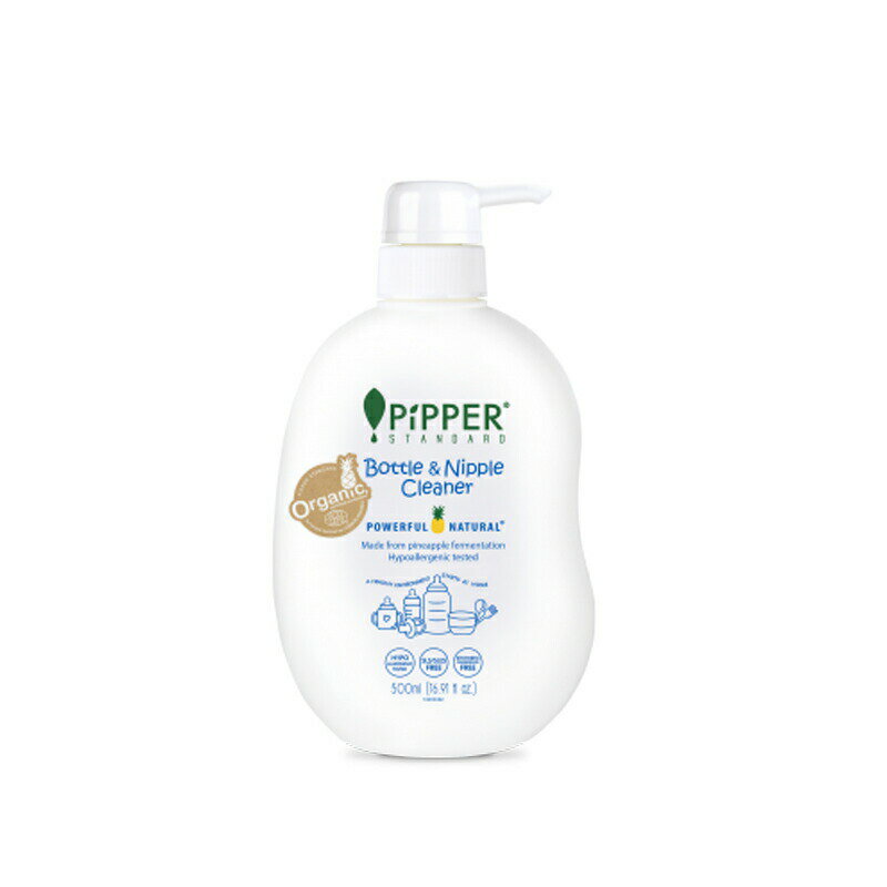 PiPPERSTANDARD（ピッパースタンダード）『哺乳瓶・野菜用洗浄剤500mlポンプボトル（ジェントルフレッシュ）』
