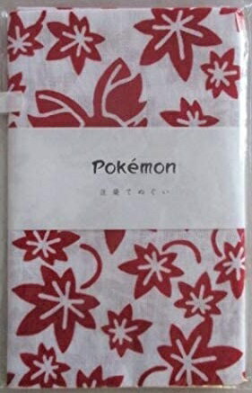 Pokemon 注染てぬぐい フォッコの秋 COT-0961