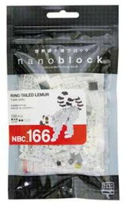 ナノブロック ワオキツネザル NBC_166