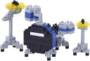 ナノブロック ドラムセット ブルー NBC_172