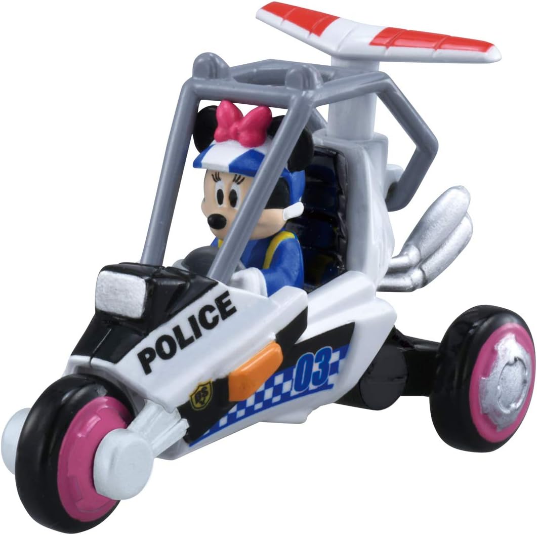 トミカ ドライブセーバー ディズニー アクロバットポリス ミニーマウス DS-03 ユニークなギミックを搭載したフィギュア一体型のトミカ! 5