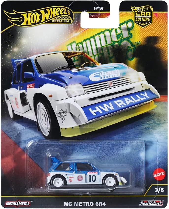 ホットウィール カーカルチャー ハンマードロップ MG メトロ 6R4 HRW09