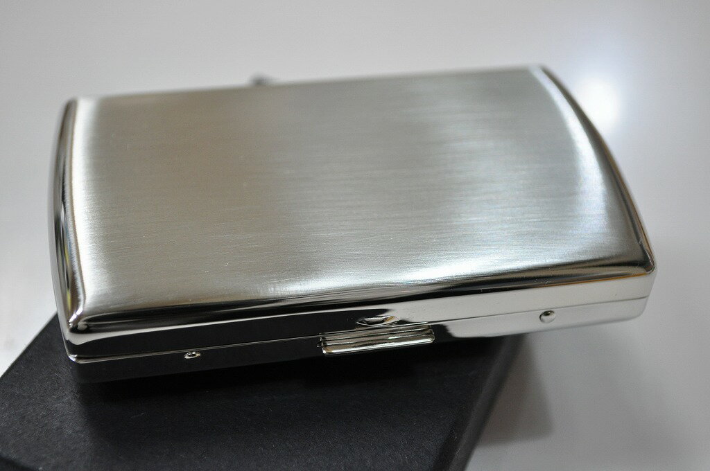 【PEARL】シガレットケース シルバーサテン VENUS 12本 ブランド たばこケース 人気 キングタバコケース 丈夫 日本製 ヴィーナス 85mm メンズ...