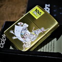 ZIPPO 水木しげる先生 生誕100周年記念 ゲゲゲの鬼太郎 オールキャスト ジッポ 正規ライセンス品 ゴールド いぶし 人気 プレゼント ライター 金 猫娘