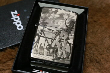 【エヴァZIPPO】 ◆エヴァンゲリオン アスカ 自転車 両面彫刻 ジッポ◆限定シリアルナンバー入り 人気 プレゼント エヴァジッポ ジッポエヴァ 送料無料 EVA