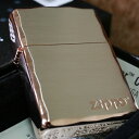 Armor ZIPPO アーマーシンプルロゴ 両面コーナーカット シルバー＆ピンクゴールド◆銀色 桃色 お洒落なカット◆重厚 人気 ジッポ 両面加工 高級zippo クラシック ARMOR レア プレゼント シャインレイ アーマージッポ かっこいい