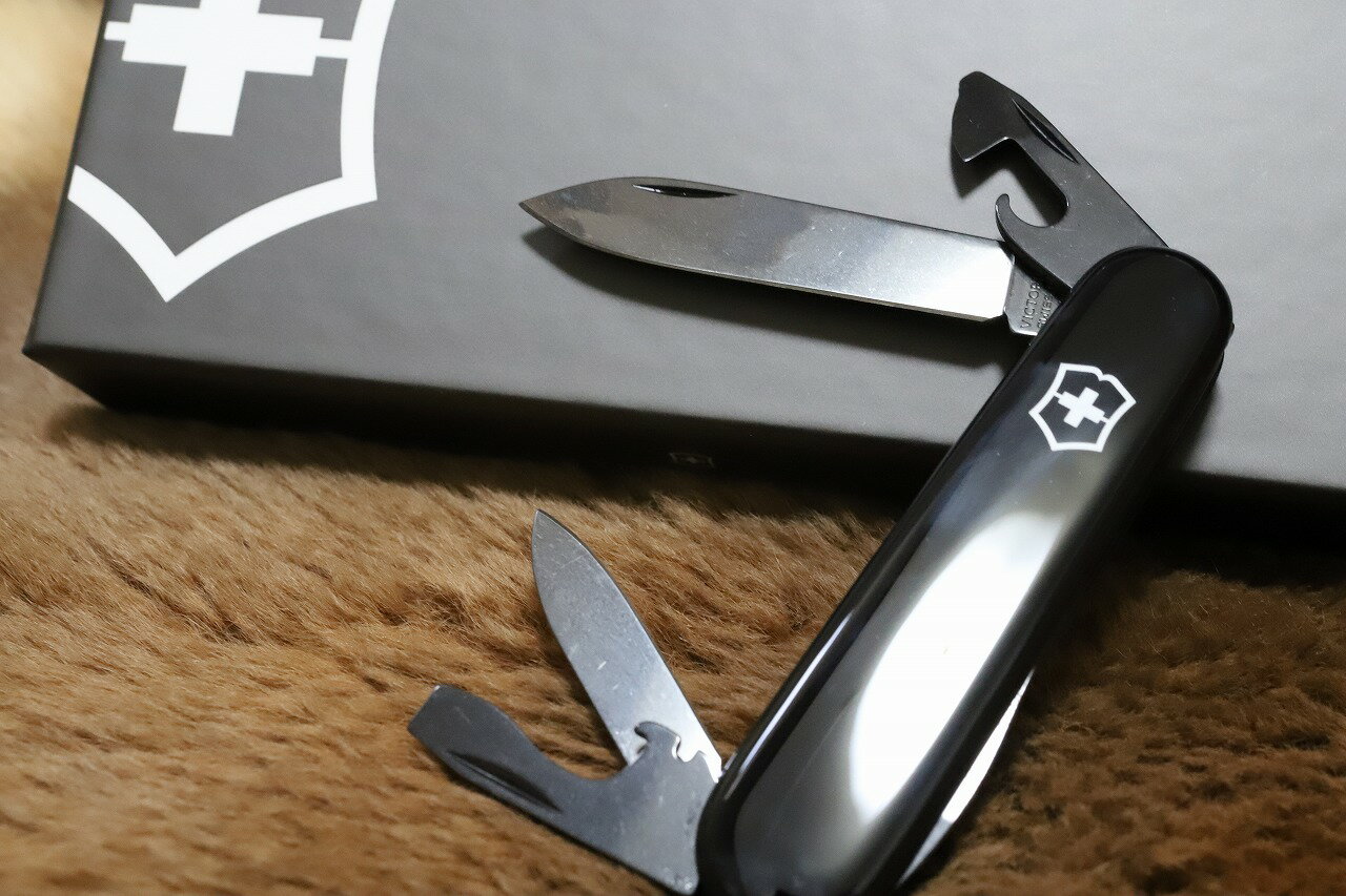 【VICTORINOX】スパルタン オニキスブラック スイスアーミーナイフ ビクトリノック...