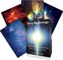 Starry Beginnings Oracle Cards 星空の始まり オラクルカード 44枚のカードデッキ ガイドブック 美しい銀河のカラフルな画像 オラクルカードの愛好家 神のチャネリングされたメッセージ 光沢のある仕上げ 並行輸入