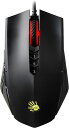 Bloody A70x 光学式ゲーミングマウス ライトストライク(LK)スイッチ&スクロ付き 完全にプログラム可能なアドバンスマクロ スイッチ&スクロール付き光学式ゲーミングマウス 完全プログラム可能 アドバンスマクロ付き A70x-MatteBlack 光学式スイッチ搭載 高速応答