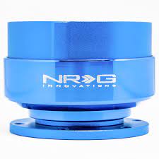 NRG ステアリングホイールクイックリリースキット 第2世代 - ブルーリング付きブルー SRK-200BL ステアリングホイールクイックリリースキット Generation 2.0 - Blue with Blue Ring ステアリングホイールアクセサリー 並行輸入品