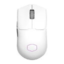 Cooler Master MM712 ワイヤレスゲーミングマウス ホワイト、19,000 DPI調整可能、2.4GHzおよびワイヤレス、Ultraweaveケーブル、PTFEフィート、RGB照明、MasterPlus+ソフトウェア (MM-712-WWOH1) PCゲーミングマウス(2)