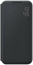 SAMSUNG スマホケース EF-NS901PBEGUS ブラック LEDビューカバー、保護フォンケース、タップコントロール、カードポケット、カスタマイズ可能、耐衝撃、USバージョン