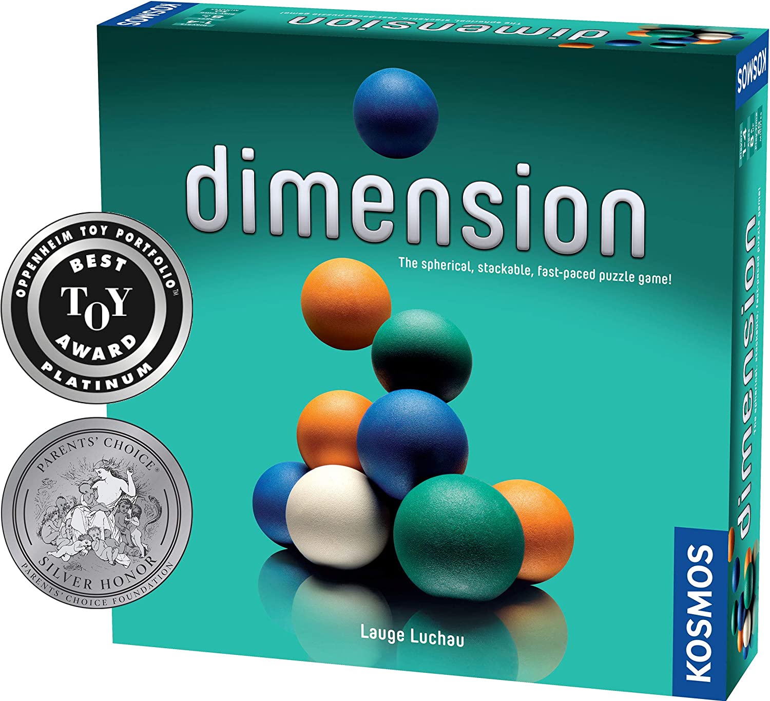 楽天日本小売業販売Dimension A 3D Kosmos テンポの良いパズルゲーム 最大4人対戦 戦略 早押し ロジックファン向け 3Dパズル ブレインティーザーパズル ゲーム ボードゲーム