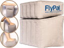 FLYPAL SP103 飛行機旅行用 旅行用枕 トラベルピロー Travel Pillows インフレータブルフットレスト 2 in 1デザイン 長時間のフライトでも眠れる 自宅 オフィス 子供用 ブローアップピロークッション 17インチx11インチx17インチ グレー