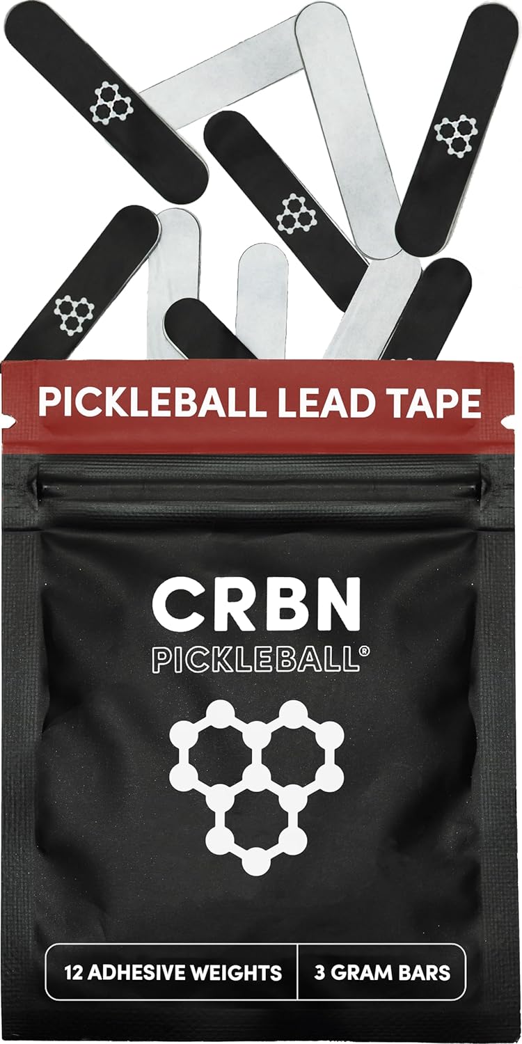 製品仕様 商品名 CRBN Pickleball リードテープ 3M 超強力粘着テープ ピックルボールパドル用 3gリードテープ プレースタイルに合わせてパドルの重さをカスタマイズ ブランド CRBN Pickleball カラー ブラック...