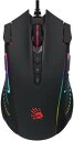 Bloody J90S Activated 2-Fire RGB ゲーミング マウス マウス パソコン 8000 CPI6 スナイパー モード ブラック 黒