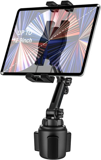 woleyi カップホルダー 車用タブレットマウント iPadマウントホルダー 車/トラック用 タブレットスタンド 360°回転調整可能なユニバーサルタブレットスタンドクレードル iPad Pro Air Mini Galaxy Tabs 携帯電話 4~12.9インチデバイスに対応 Tablet Stands woleyi カップホルダー 車用タブレットマウント iPadマウントホルダー 車/トラック用 タブレットスタンド 360°回転調整可能なユニバーサルタブレットスタンドクレードル iPad Pro Air Mini Galaxy Tabs 携帯電話 4~12.9インチデバイスに対応 Tablet Stands