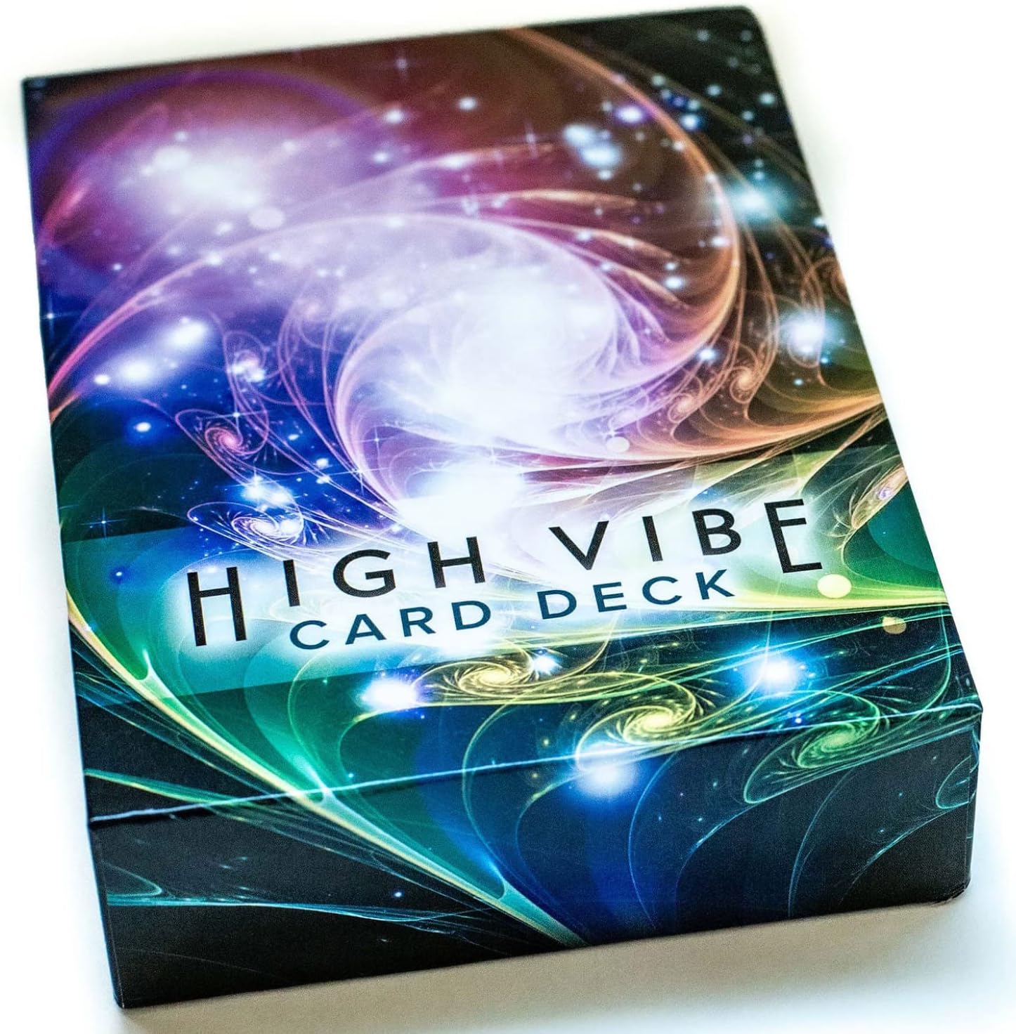 High Vibes カードデッキ 60種類の楽しみ ベッキー・ムーアが贈る 喜びとつながり 最高の人生を送る簡単な方法 カードデッキ1セット カードゲーム スタンダードトランプ デッキ 1