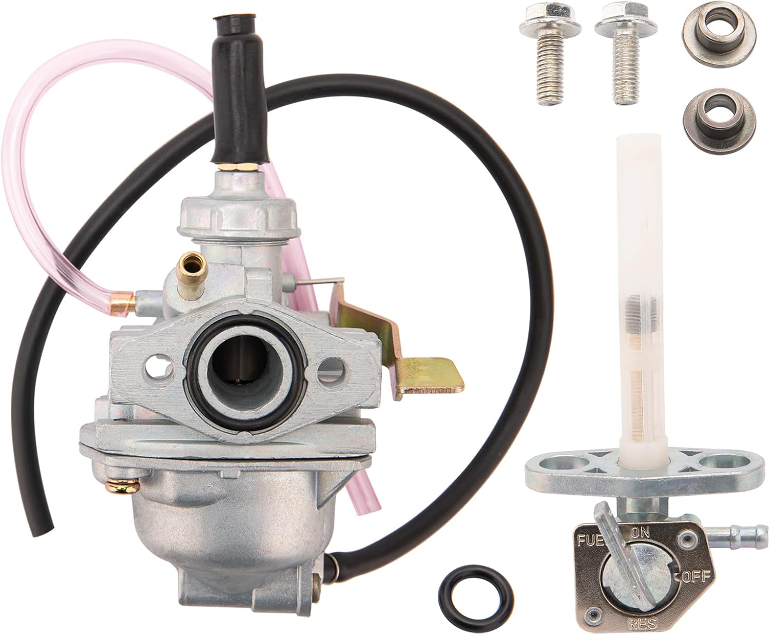 HOOTO キャブレター ホンダ CRF50 CRF50F XR50 Z50 CRF 50 XR 50R Z50Rに対応 16950-GCF-671 燃料バルブ ペットコック付き 燃料システム