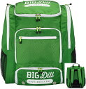 Big Dill Pickleball ピックルバック ピックルボール バックパック 8個以上収納可能 ピックルボールパドル&ピックルボールアクセサリー用 シュ...