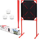GoSports LotBall AIR バックヤード野球バット ボール ストライクゾーンセット 子供用 プラスチック野球ゲーム レッド 裏庭野球 野球玩具 ス...