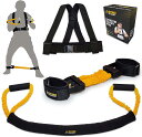 Gyro Fitness シャドウ ボクサー プロ シャドーボクシング用 ボクシング抵抗バンドセット 足首カフ付き 自宅用ボクシング用具に最適 ブラック/ゴール...
