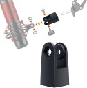 SUNMON HyperX QuadCast用マイクマウントアダプター HyperX QuadCastマウントアダプターの交換品 3/8インチHyperX Qu...