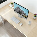 NATRKE クリアデスクマットパッド 36インチx16インチ 大 透明ライティングデスクパッドブロッター 1.5mm PVC 半透明 防水 ノンスリップデスクプロテクター ホーム オフィス用 デスクパッド&ブロッター