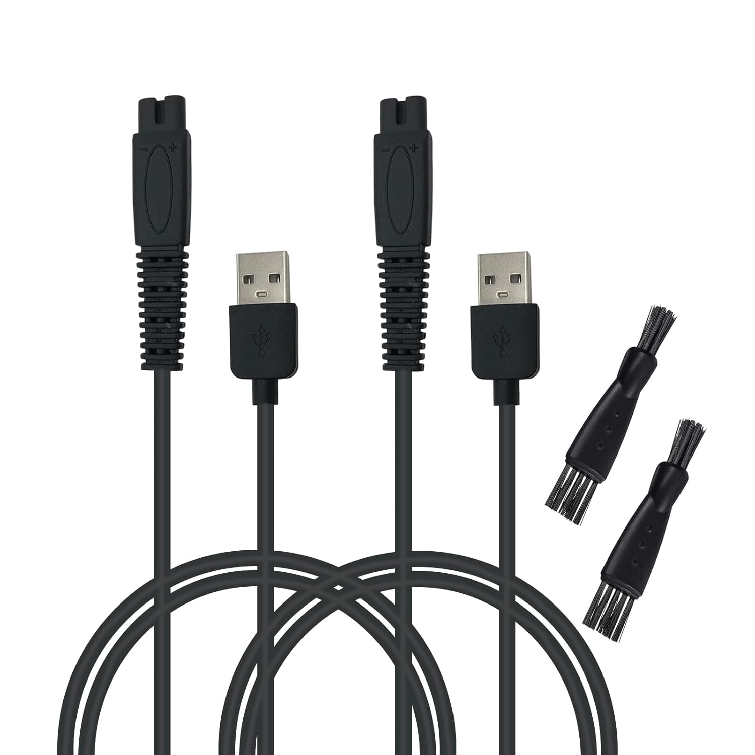 PDEEY Skull Shaver Pitbull / Palm / Silver / MicroTouch Solo 対応 USB充電ケーブル 替えブラシ付き..