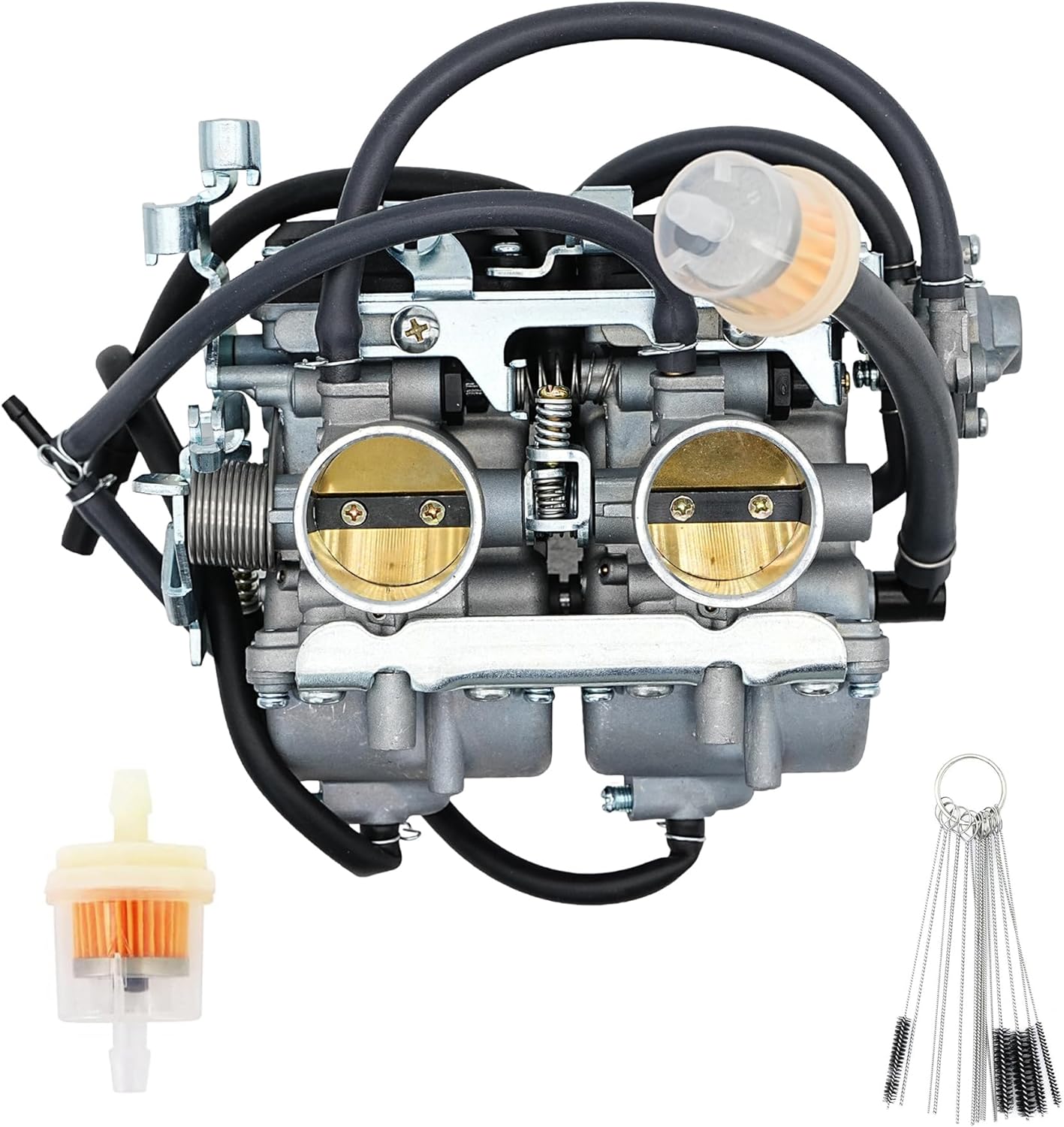 乐天商城 - LEVANLIGHT キャブレター Kawasaki Ninja 250R / EX250 対応 1988-2007年式 補修・交換用 互換品番 15001-1433 / 15003-1602 Ninja 250R キャブレター EX250 カワサキ 250 キャブレター 補修用 15001-1433 互換 キャブレター 補修用 キャブ カワサキ キャブレター