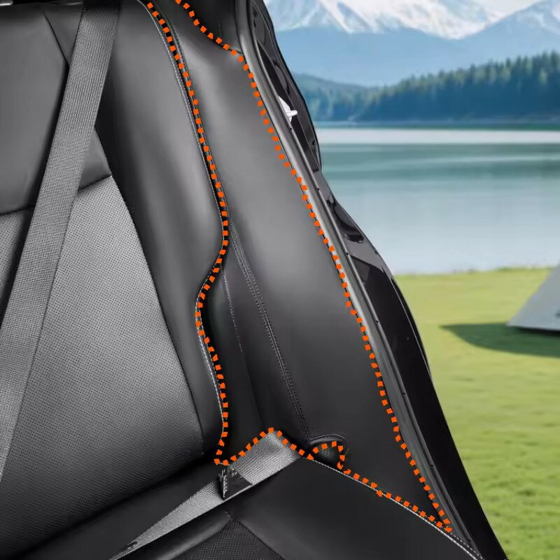 乐天商城 - トヨタ RAV4 2020から2025 リアシート サイドカバー ガードパネル プレミアム保護トリム 傷・汚れ防止 内装アクセサリー リアシートサイドカバー ガードトリム 2020年～2025年対応 キズ防止 汚れ防止 内装保護 RAV4 内装 保護 / リアシート サイドカバー / 傷防止 パネル