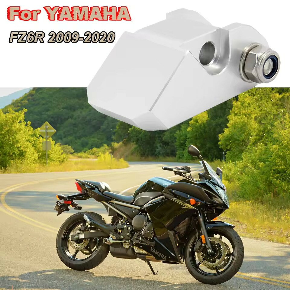 乐天商城 - ローダウンリンクキット ビレット製 YAMAHA FZ6R対応 車高ダウン ドロップキット｜2009-2020年式 YAMAHA FZ6R ローダウンリンクキット 2009-2020 アルミ削り出し ローダウンキット ローダウンリンク 車高調整 Billet Lowering Drop Link シルバー カスタム パーツ