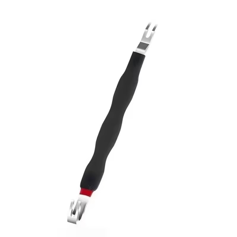 電装コネクター外しプライヤー 8インチ 60度アングル 配線カプラー センサー脱着工具 自動車整備用 アングル 電装コネクタープライヤー 8インチ カプラー外し 配線コネクター 取り外し工具 センサー ハーネス 端子リムーバー 自動車 整備工具 特殊プライヤー