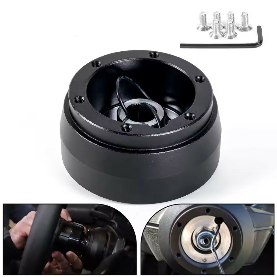 乐天商城 - HTJCK ステアリングホイール ショートハブボス 142H Datsun 510 / 620 / 720 / 240Z / 260Z / 280Z 対応 日産 Datsun 510 / 620 / 720 / 240Z / 260Z / 280Z 対応 ショートハンドルボス 142H ステアリングハブアダプター Steering Wheel Short Hub Boss Kit ハブアダプター
