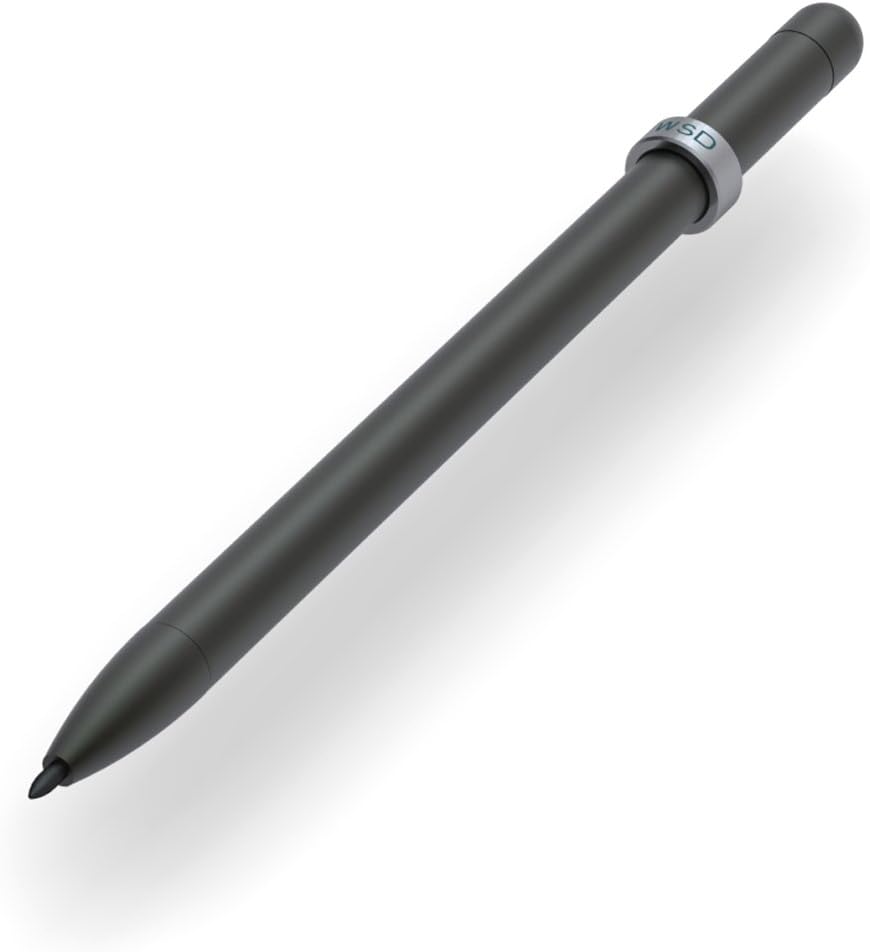 Rakuten - WSD メカニカルペンシル 製図用 スケッチ用 マグネティックコントロール 2.0mm シャープペン 金属製 マグネット式 CNC加工 アルミボディ ブラック 製図・デッサン用 シャープペン 2.0mm マグネットスライド式 CNC加工 メタルペン アルミ製 ブラック 黒