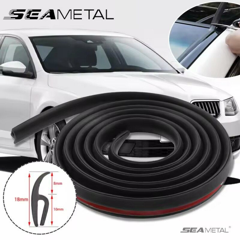 Rakuten - SEAMETAL 車用 ウェザーストリップ H型 2m 防音 防水 防風 隙間テープ フロントガラス シール ゴム EPDM 車内静音 車用 隙間埋め シールテープ 2m 防水 防風 防音 フロントガラス用 シーリングストリップ ゴムパッキン H型 EPDM ゴム 車 隙間テープ 防音 / 防水 / 車用ゴム