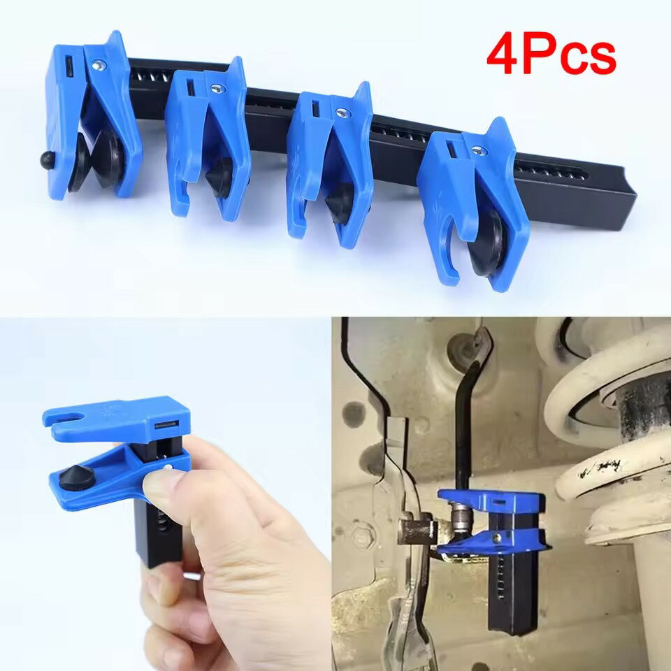 Rakuten - baisibei ブレーキラインストッパー 4PCS ブレーキフルード漏れ防止 ホースプラグ ブレーキオイルラインプラグ 4PCS ブレーキホース漏れ防止クランプ ブレーキフルード栓 整備工具 ブレーキラインプラグ ブレーキフルード漏れ防止 4点セット ブレーキホースストッパー