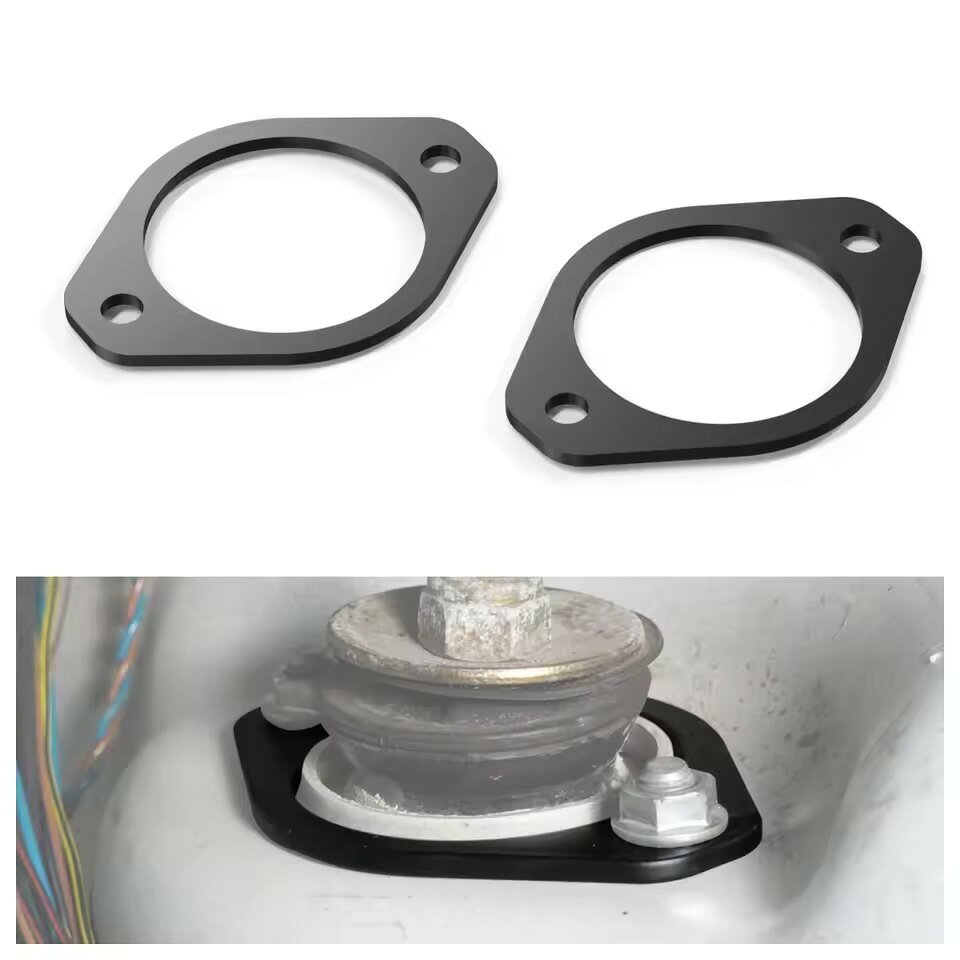 Rakuten - Bevinsee BMW E30 E36 E46 リアショックマウント補強プレート 強化キット M3 Z3 Z4 BMW E30 E36 E46 M3 Z3 Z4対応 リアストラットタワー補強プレート 左右セット ショックマウント補強 高強度スチール リアショックマウント補強プレート 補強ブラケット 左右セット