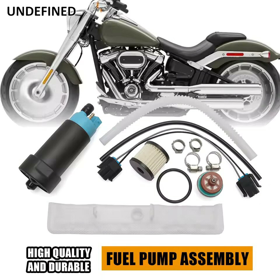 UNDEFINED Harley-Davidson 燃料ポンプ 62908-08 フューエルポンプ Touring Softail ハーレー 電子燃料ポンプキット 62908-08 Softail Road Glide Street Glide Road King CVO 2008-2023 燃料ポンプ交換用 Harley 燃料ポンプ、62908-08、Street Glide 燃料ポンプ