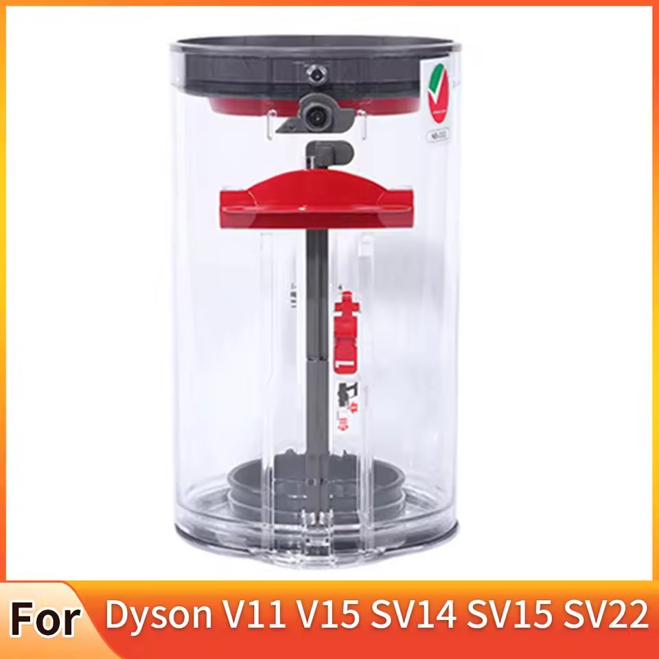 Vfbaidma Dyson V11 V15 SV14 ダストボックス 大容量 交換用 ダストビン ダストカップ クリアビン 掃除機 交換パーツ ダストボックス 大容量 ダストカップ 交換用 SV12 SV14 ダイソン コードレス掃除機 クリアビン ダストケース 互換パーツ 交換用大容量ダストビン