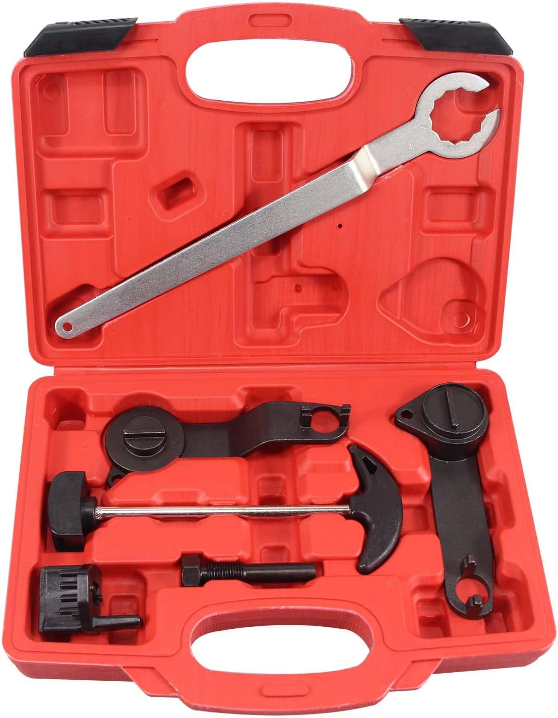 UTMALL ガソリンエンジンタイミングカムシャフトツールセット VAG EA211 タイミングツールキット VW ゴルフ 7用 タイミングベルト工具 タイミングツールセット カムシャフトロックツール エンジンタイミング工具 カムロックツール VW カムシャフト調整工具 エンジン整備工具