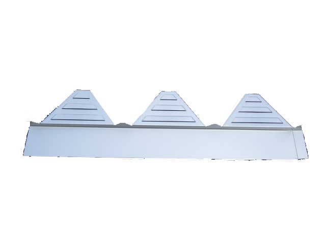 換気見切軒先面戸　88用　3連　見切面戸　シルバー　折板　D88タイプ　タカヤマ金属工業製品